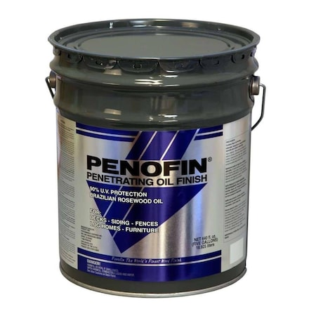 Penofin 158280 5 gal Label Penetrating Oil Finish 250 VOC, Cedar Blue PE327569